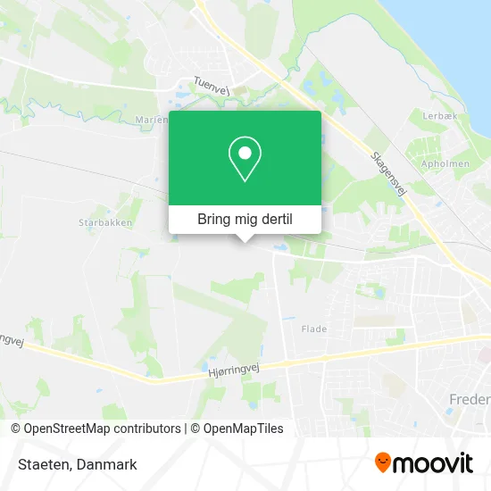 Staeten kort