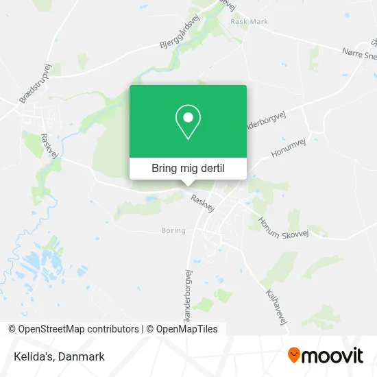 Kelida's kort