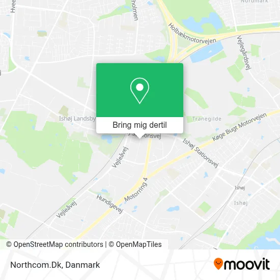 Northcom.Dk kort