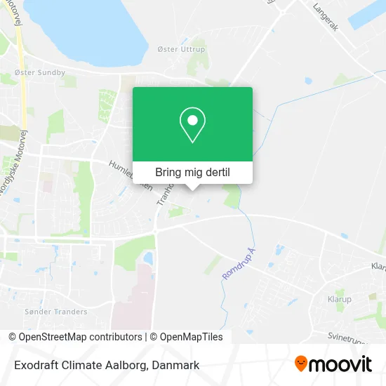 Exodraft Climate Aalborg kort