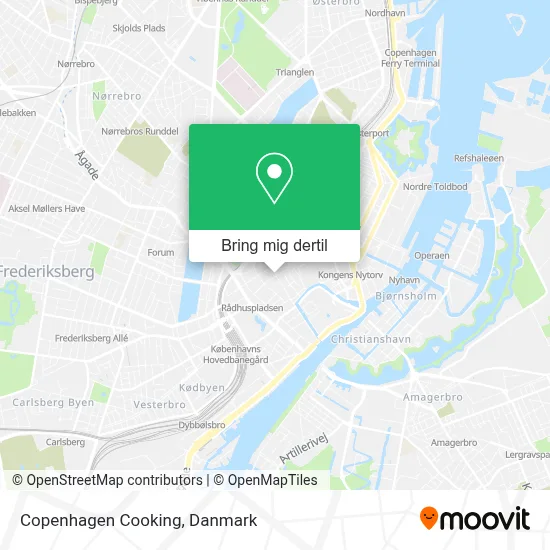 Copenhagen Cooking kort