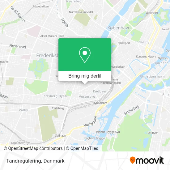 Tandregulering kort