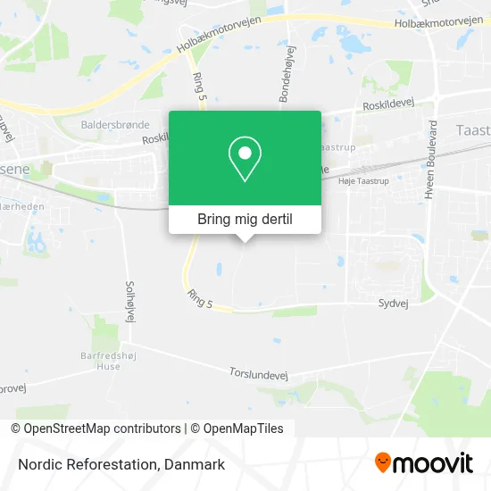 Nordic Reforestation kort