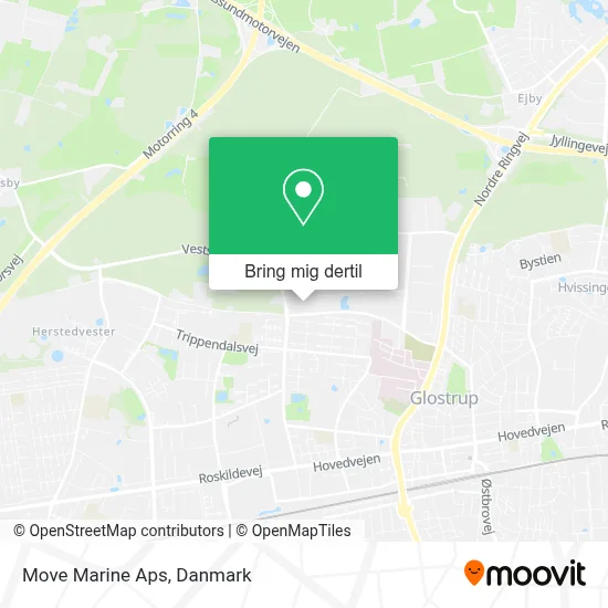 Move Marine Aps kort