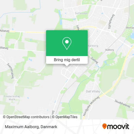Maximum Aalborg kort