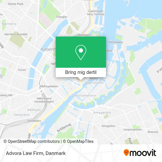 Advora Law Firm kort