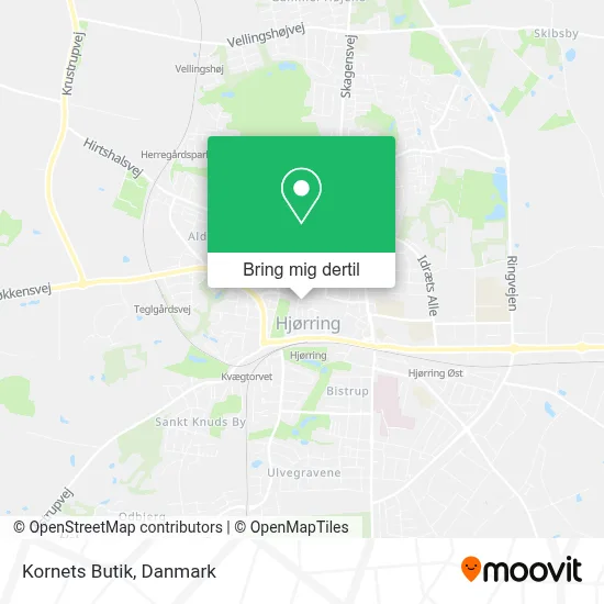 Kornets Butik kort