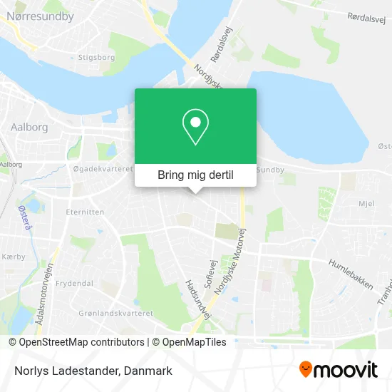 Norlys Ladestander kort
