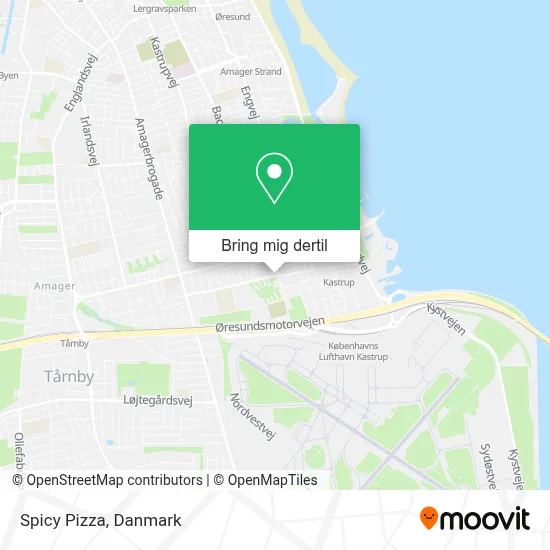 Spicy Pizza kort