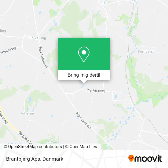 Brantbjerg Aps kort