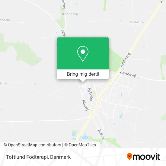 Toftlund Fodterapi kort