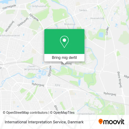 International Interpretation Service kort