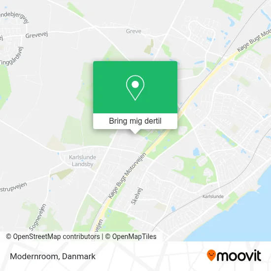 Modernroom kort