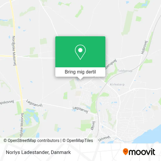 Norlys Ladestander kort