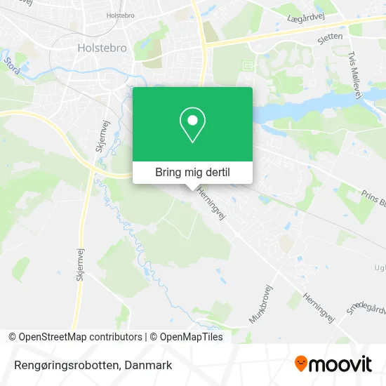 Rengøringsrobotten kort