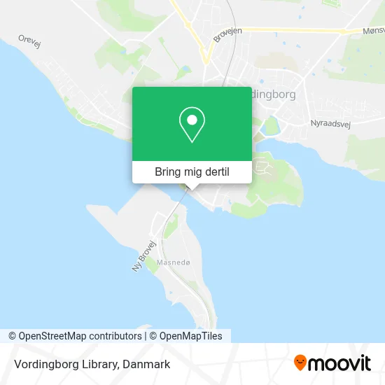 Vordingborg Library kort