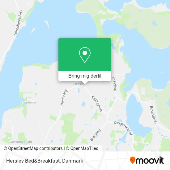Herslev Bed&Breakfast kort