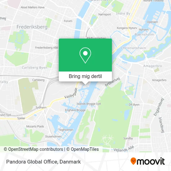 Pandora Global Office kort