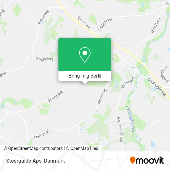 Steerguide Aps kort