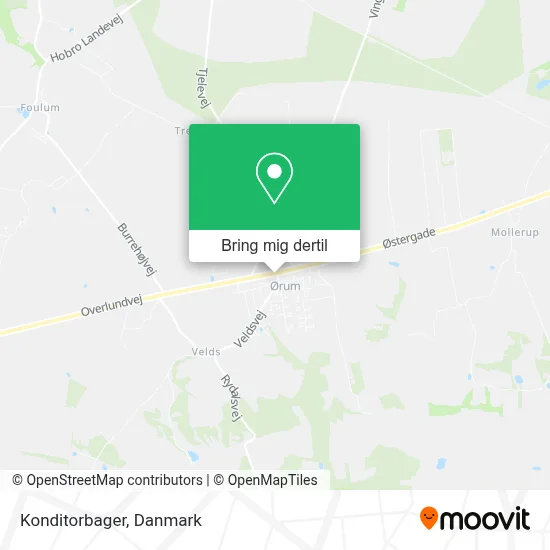 Konditorbager kort
