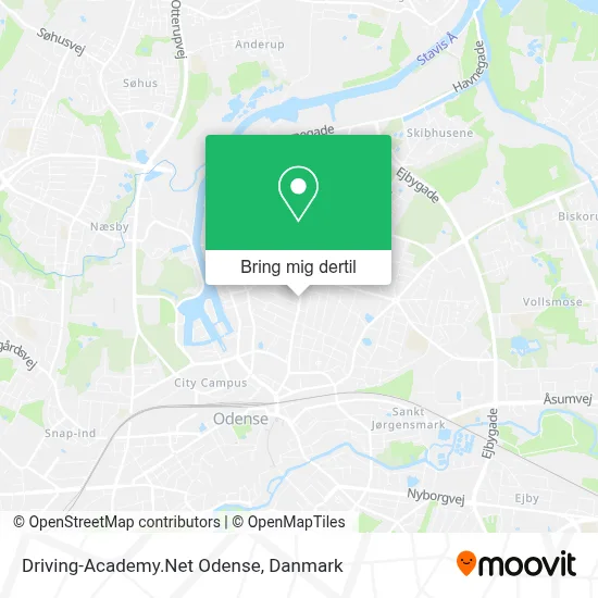 Driving-Academy.Net Odense kort