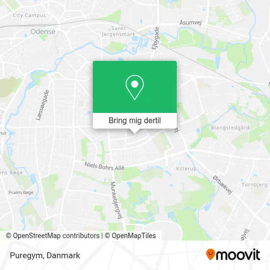 Puregym kort