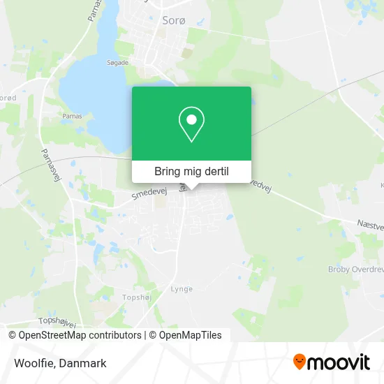 Woolfie kort