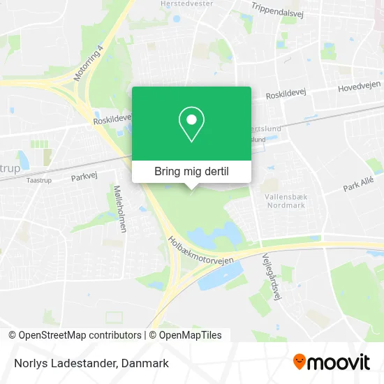 Norlys Ladestander kort