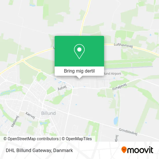 DHL Billund Gateway kort