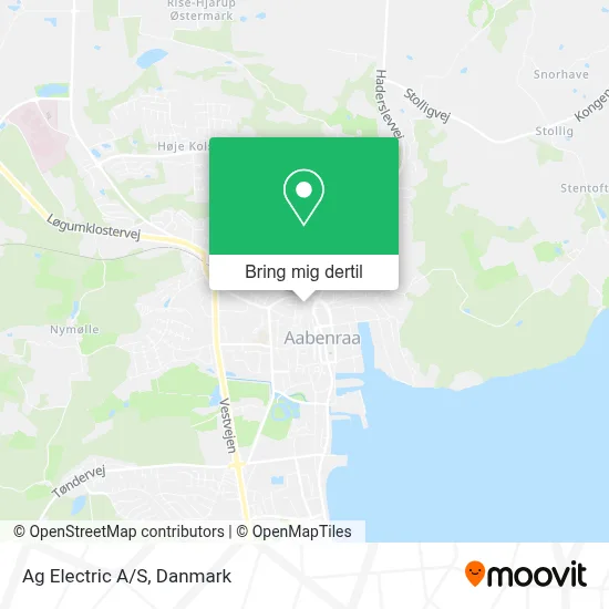Ag Electric A/S kort
