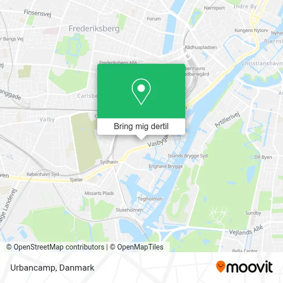 Urbancamp kort