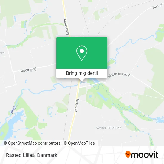 Råsted Lilleå kort