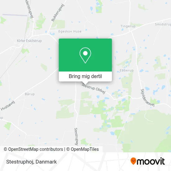 Stestruphoj kort