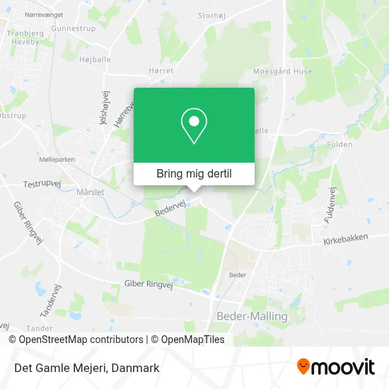 Det Gamle Mejeri kort