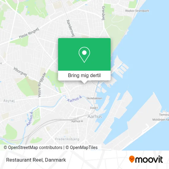 Restaurant Reel kort
