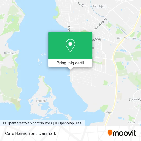 Cafe Havnefront kort