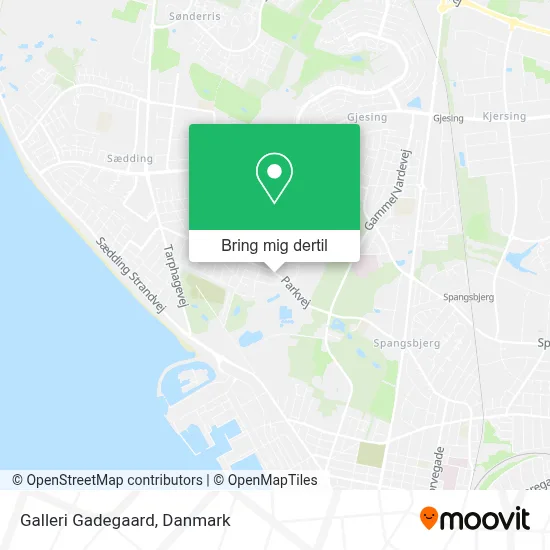 Galleri Gadegaard kort