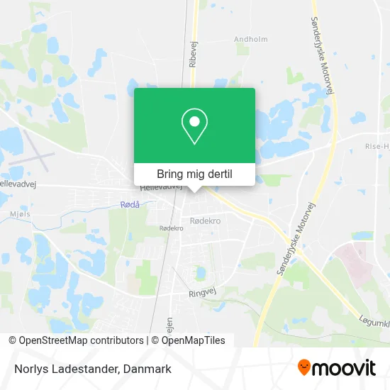 Norlys Ladestander kort