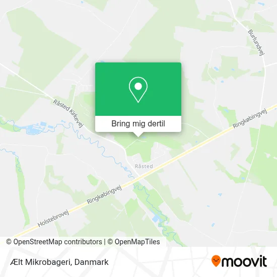 Ælt Mikrobageri kort