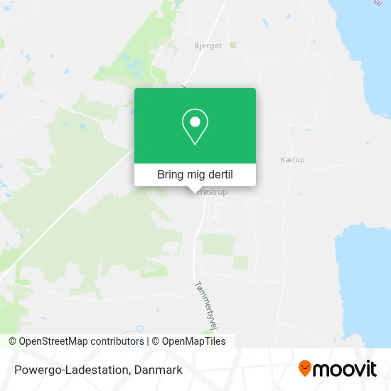 Powergo-Ladestation kort