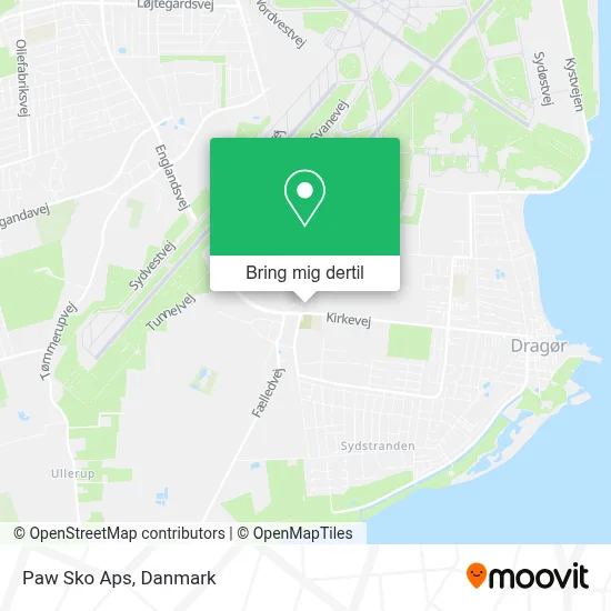 Paw Sko Aps kort