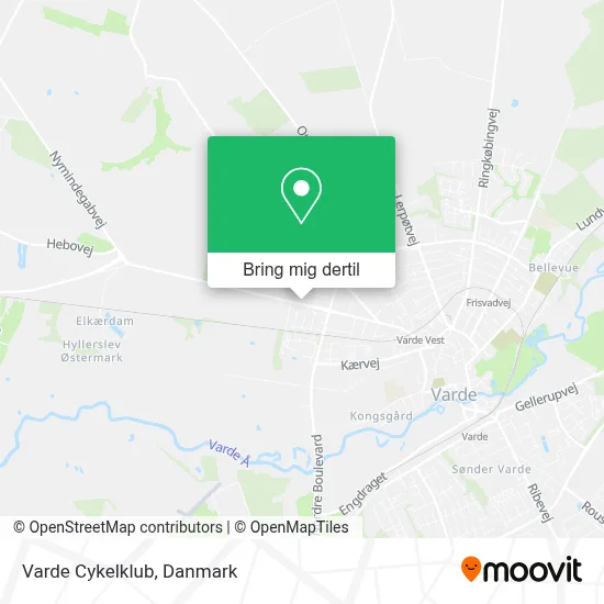 Varde Cykelklub kort