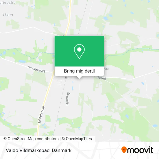 Vaido Vildmarksbad kort