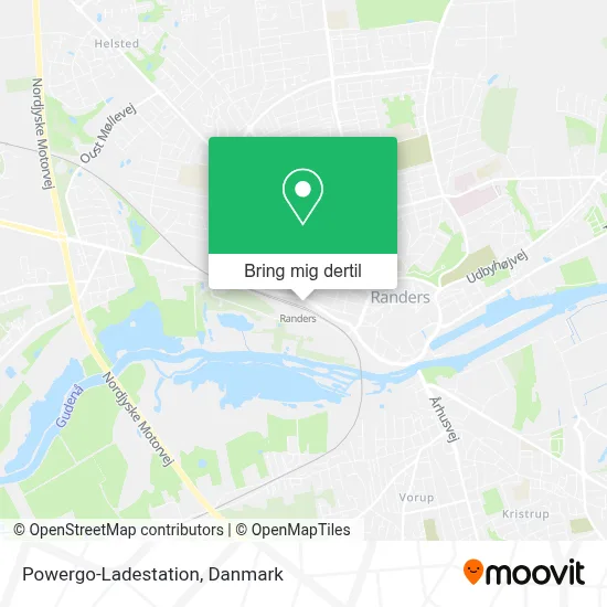 Powergo-Ladestation kort