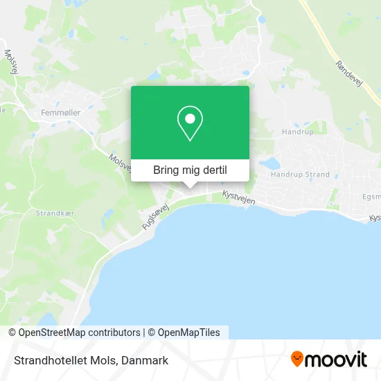Strandhotellet Mols kort