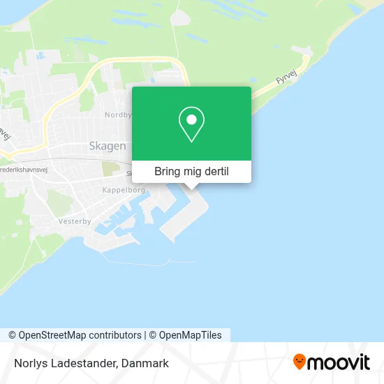 Norlys Ladestander kort