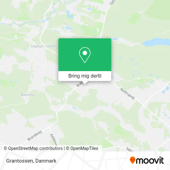 Grantossen kort