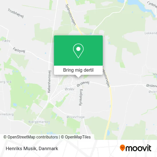 Henriks Musik kort