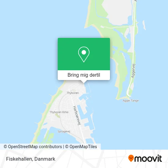 Fiskehallen kort