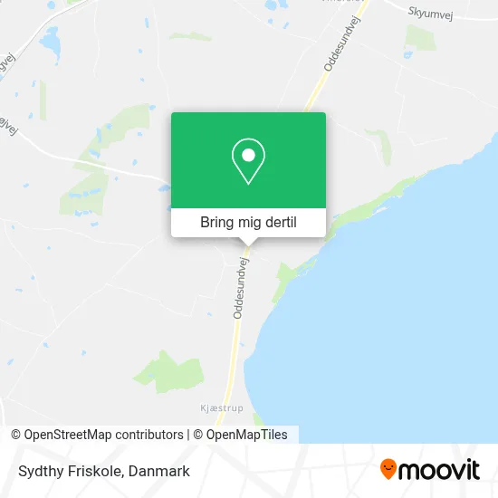 Sydthy Friskole kort